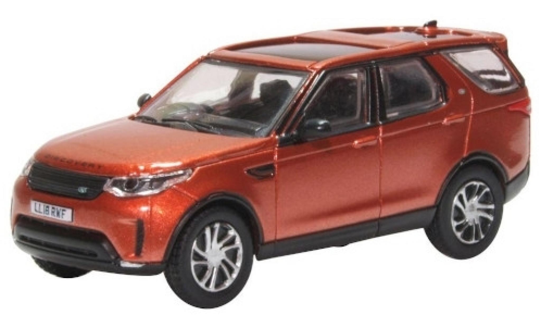 Land Rover Discovery 1/76 Oxford 5 metallic orange RHD diecast model cars