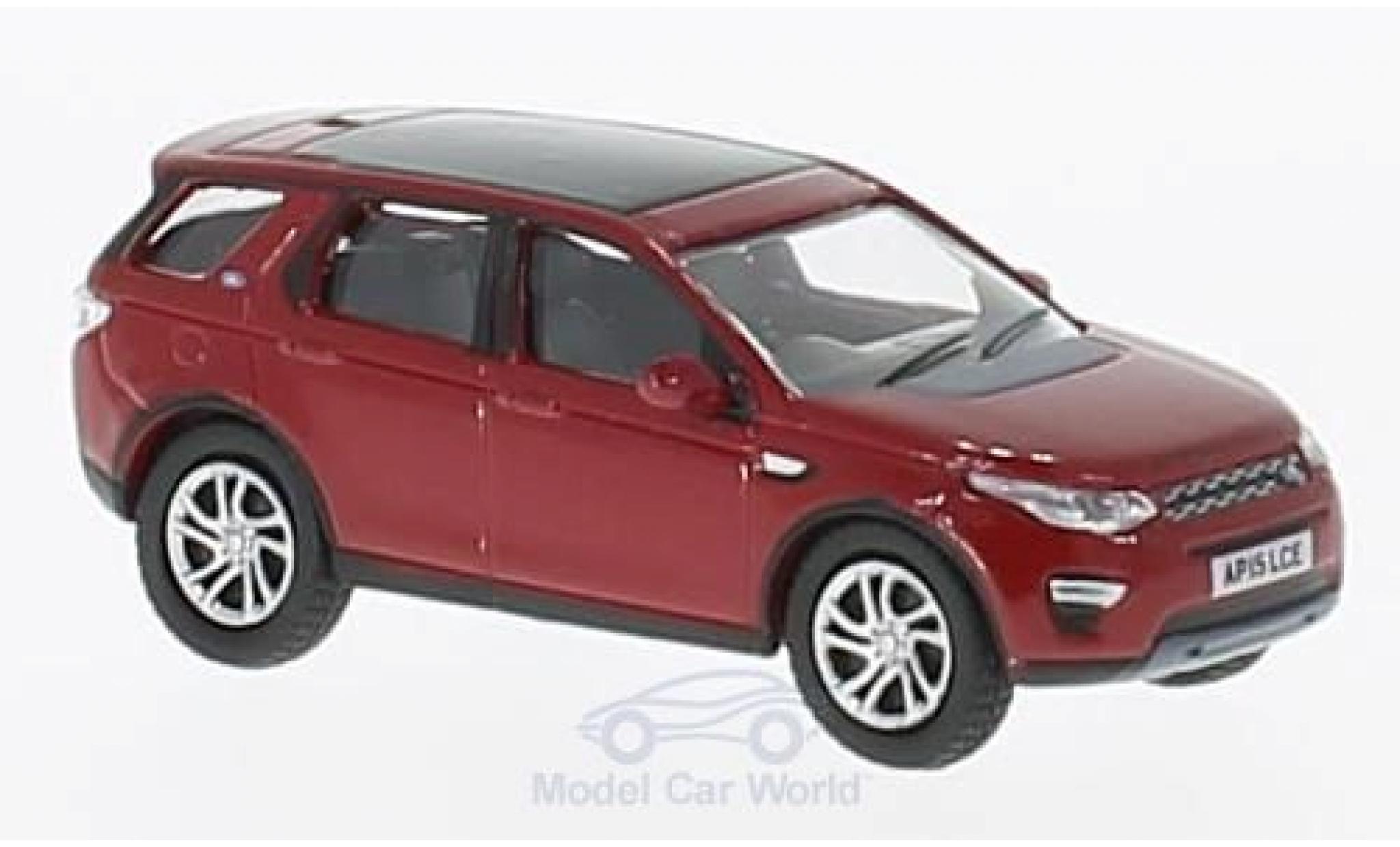 Land Rover Discovery 1/76 Oxford Sport red diecast model cars