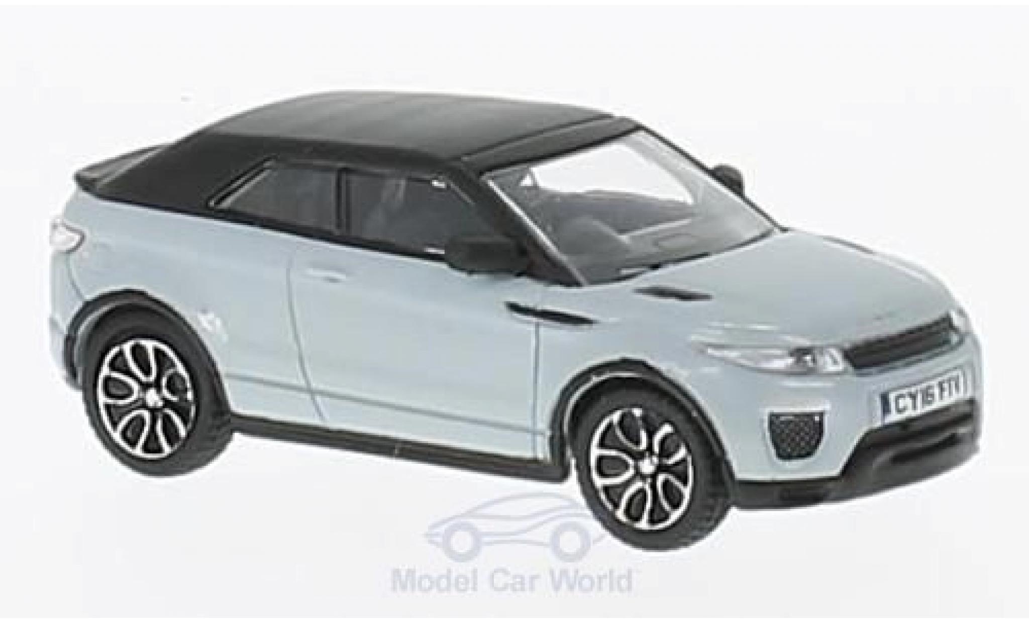 Land Rover Range Rover 1/76 Oxford Evoque Convertible grey diecast model cars