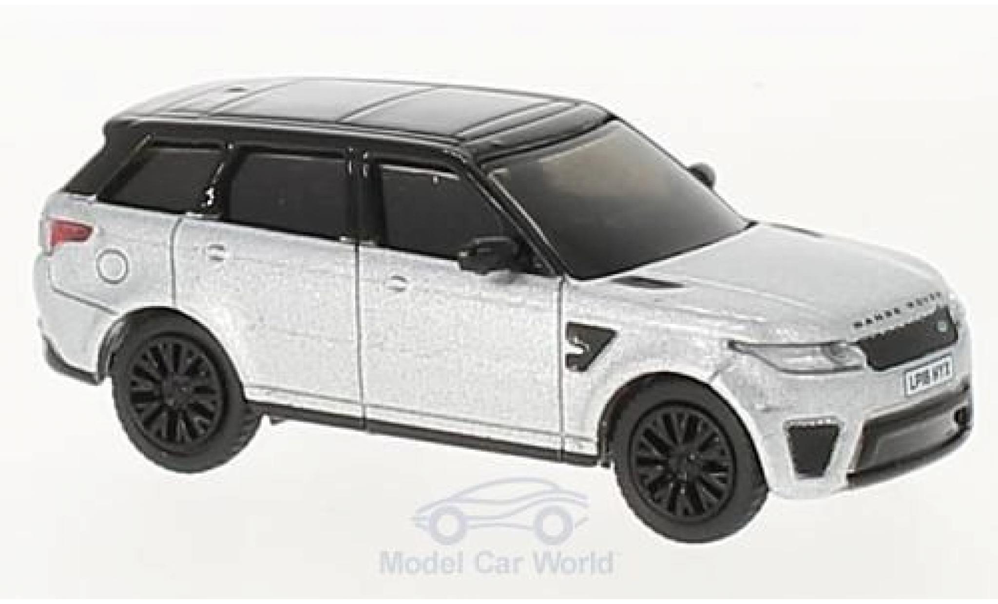 Land Rover Range Rover 1/76 Oxford Sport SVR metallic grey/black diecast model cars