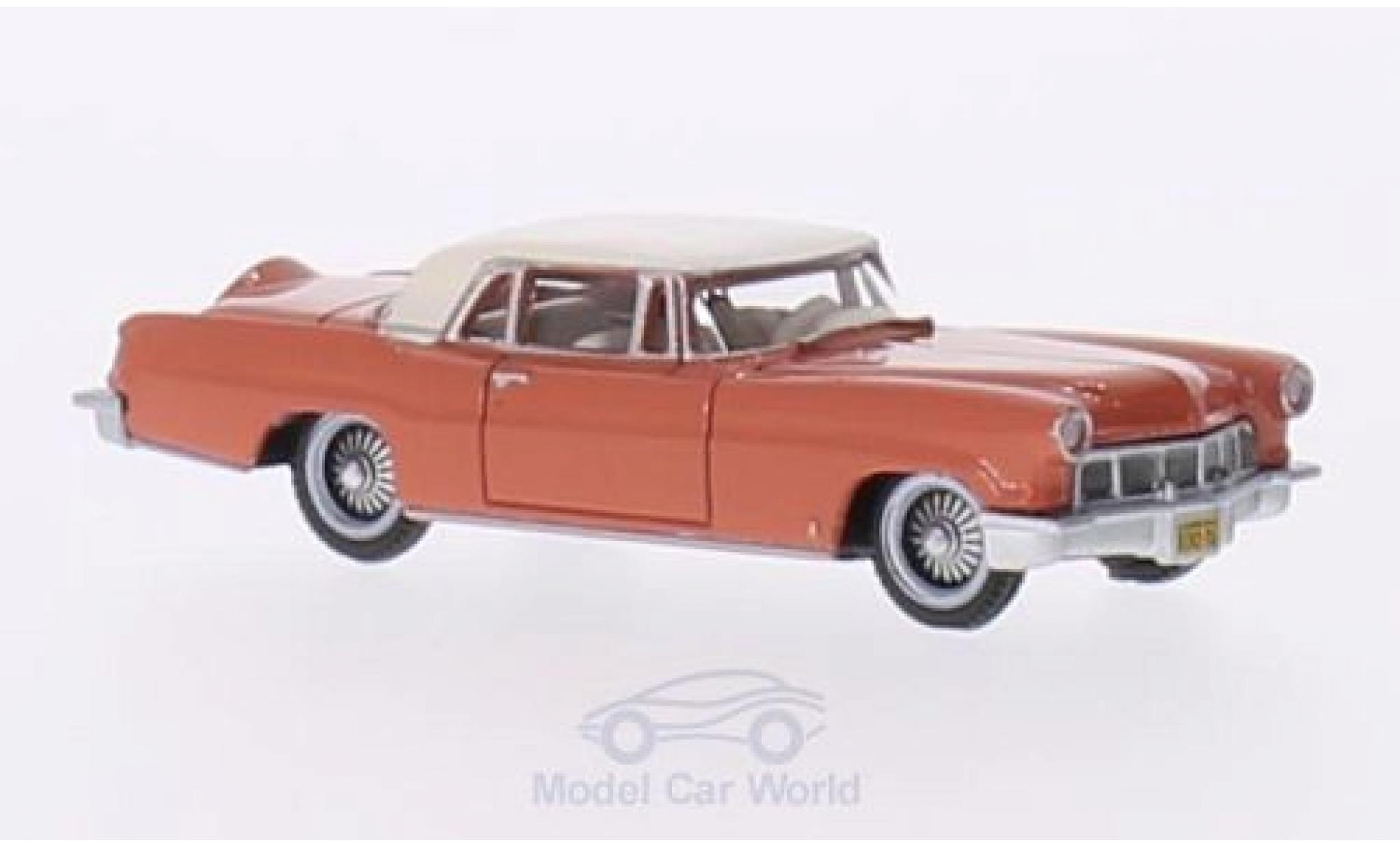 Lincoln Continental 1956 1/87 Oxford MKII red/white 1956 diecast model cars