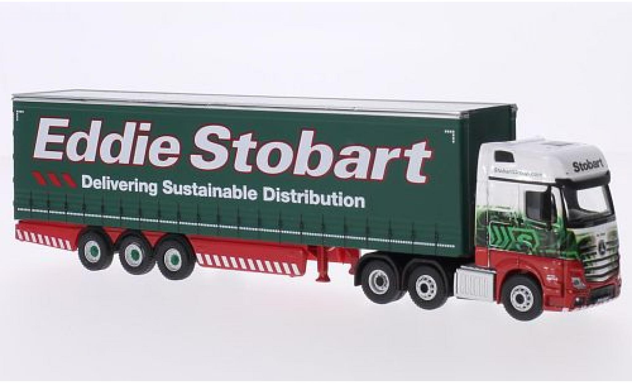 Mercedes Actros 1/76 Oxford MP4 GSC RHD Eddie Stobart bache de camion-SZ diecast model cars
