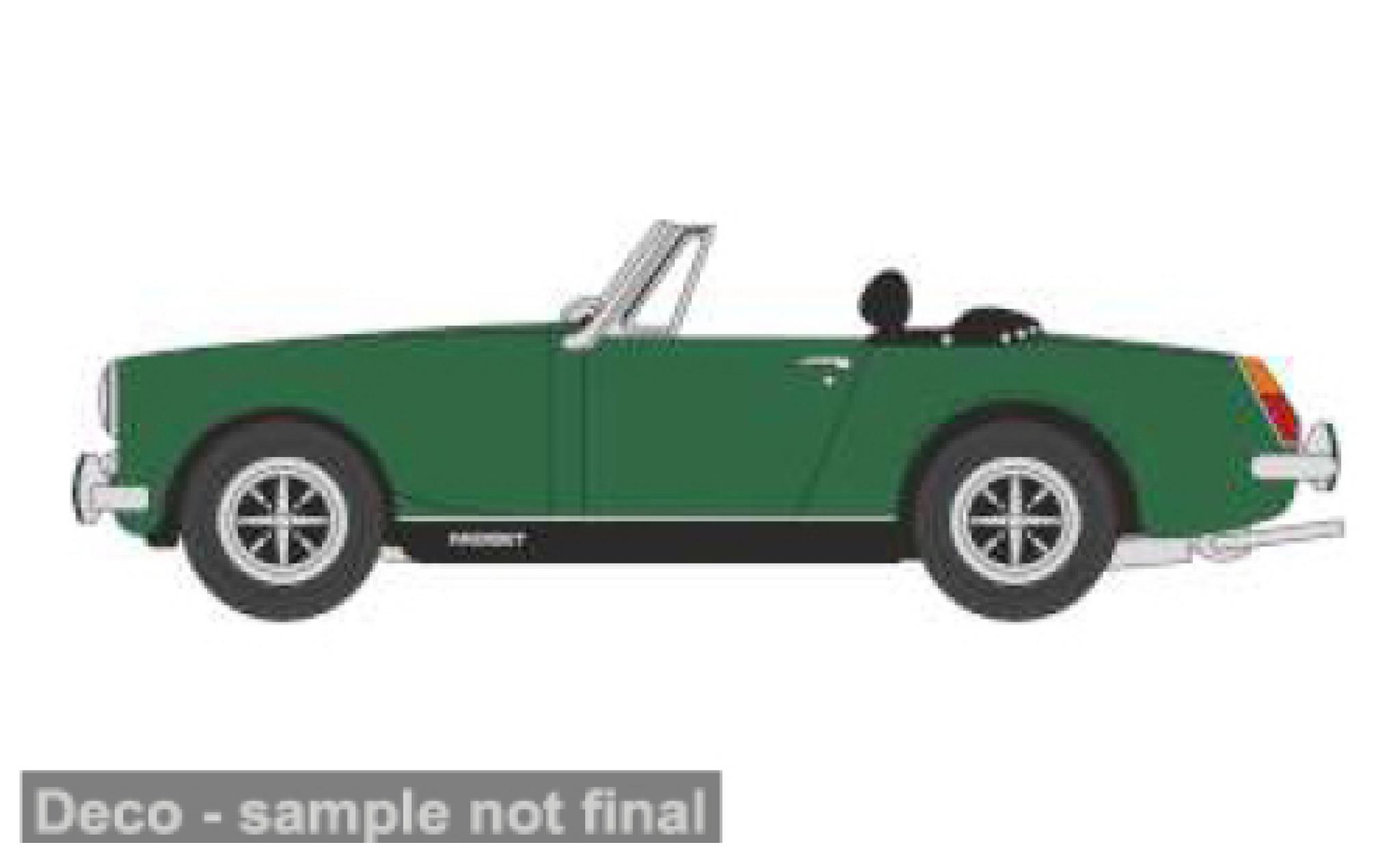 MG Midget 1/76 Oxford MkIII green 1:76 diecast model cars