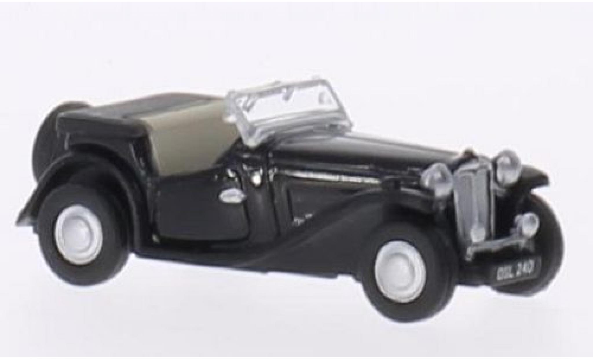 MG TC 1/76 Oxford black RHD diecast model cars