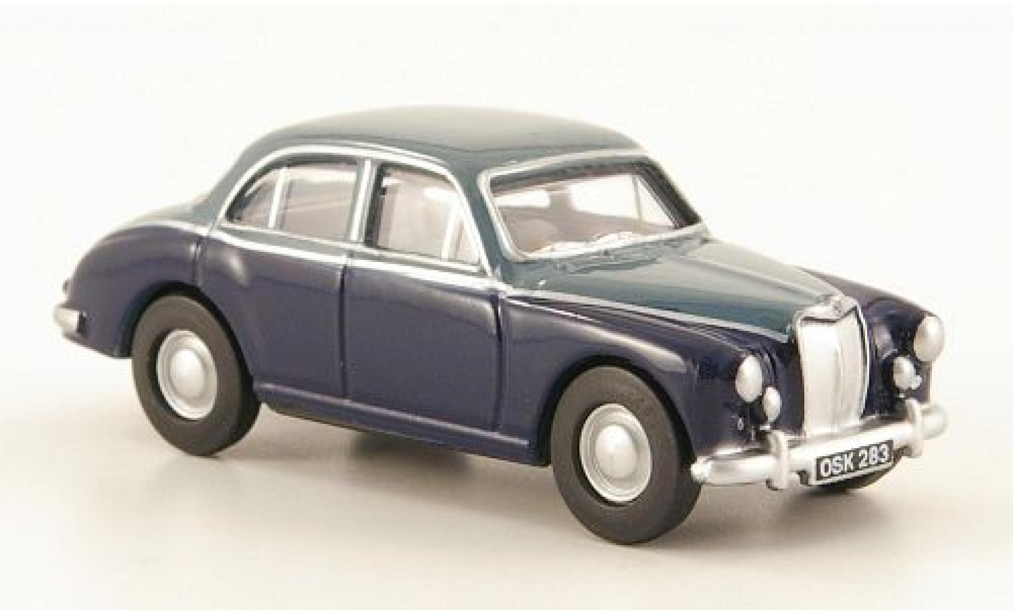 MG ZB 1/76 Oxford blue/grey diecast model cars