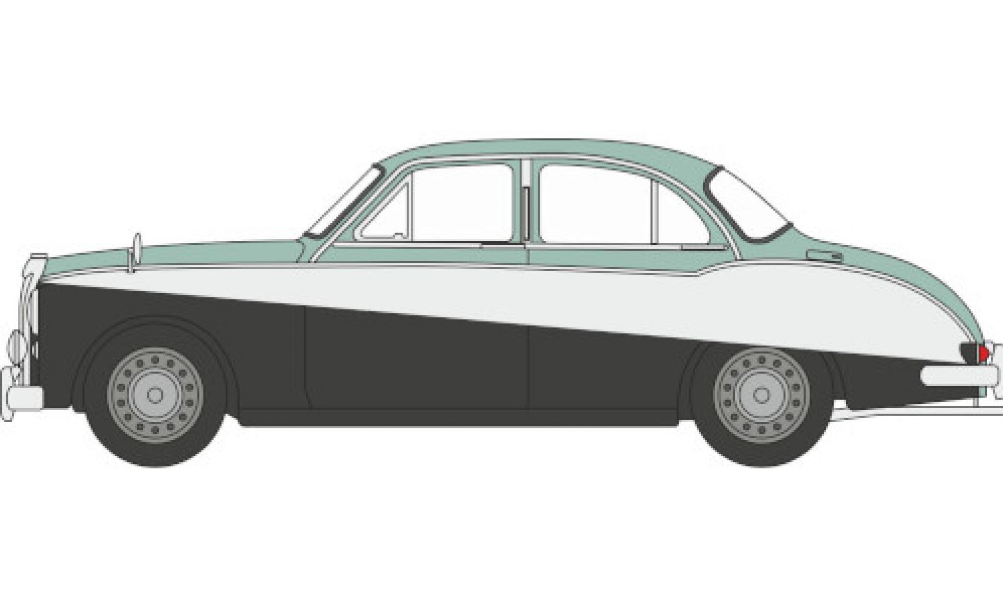 MG ZB 1/76 Oxford green/black diecast model cars