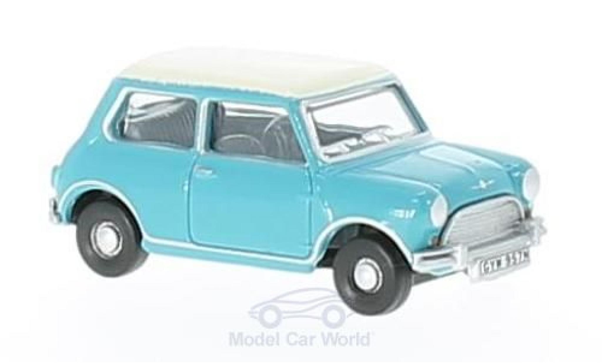 Mini Cooper S 1/76 Oxford t&uuml;rkis/white diecast model cars