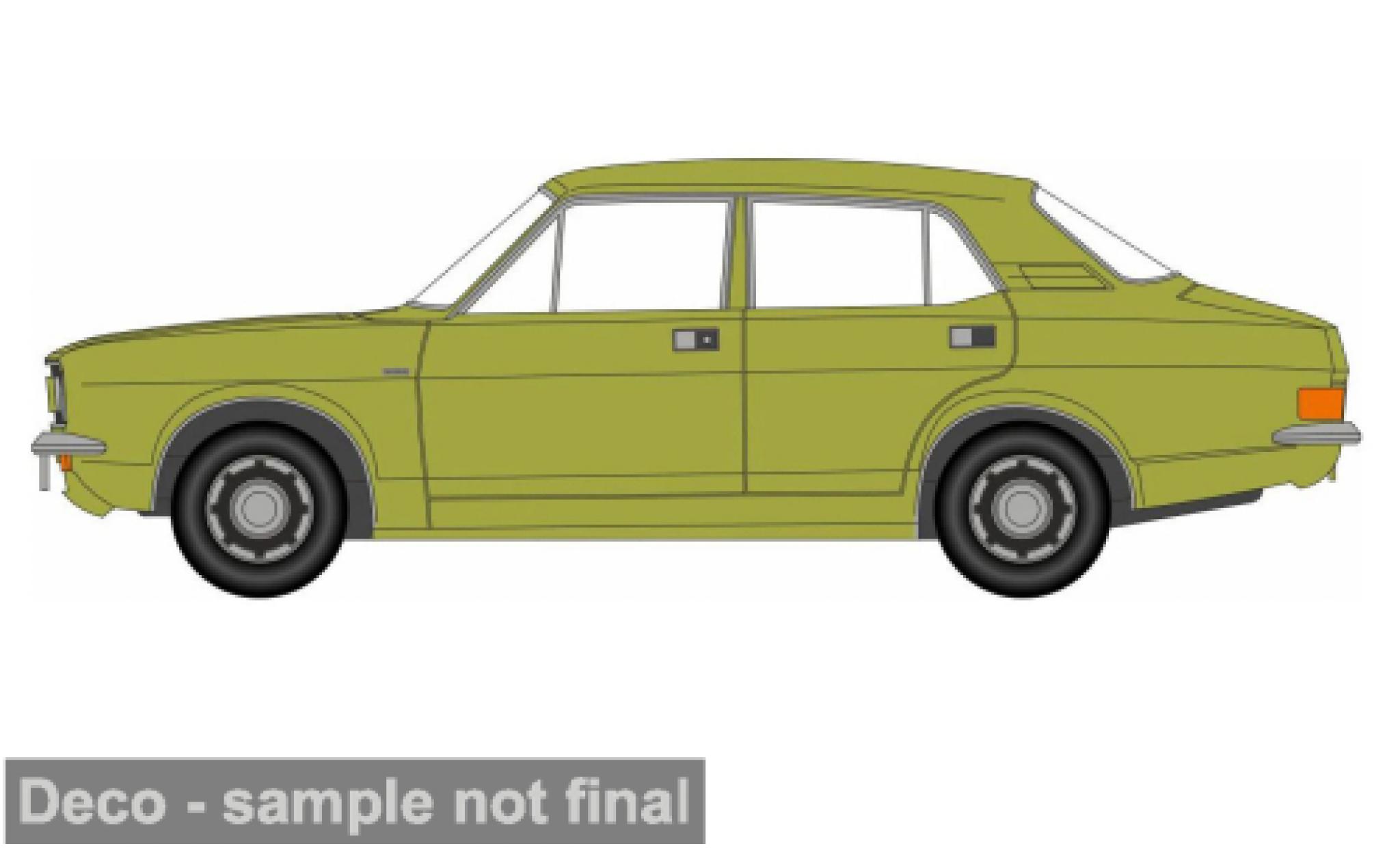 Morris Marina 1/76 Oxford green 1:76 diecast model cars