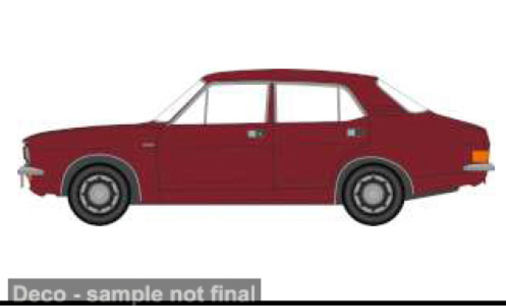Morris Marina 1/76 Oxford red 1:76 diecast model cars