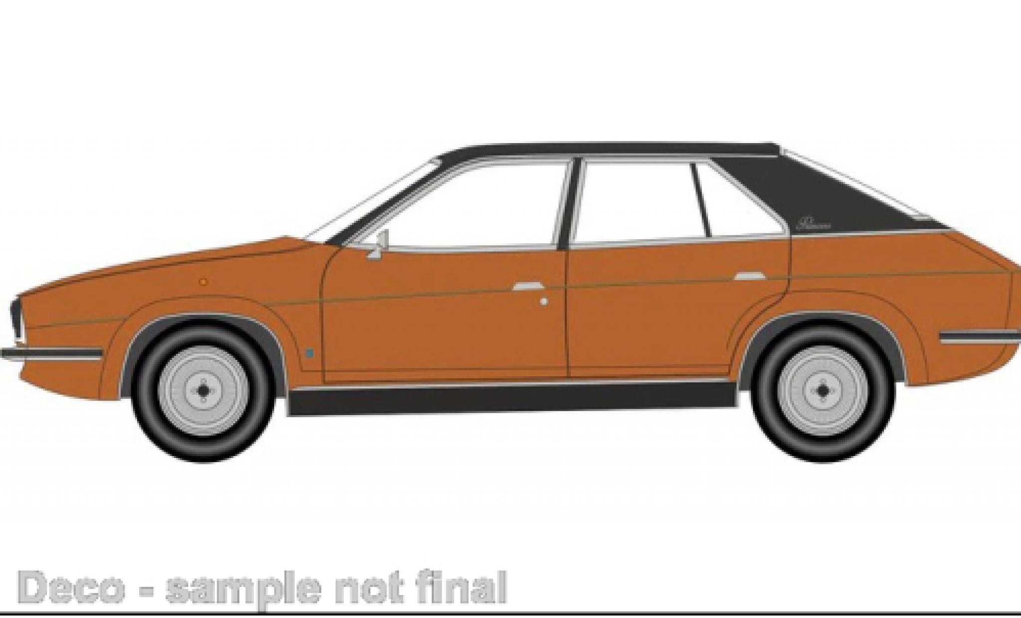 Austin Princess 1/76 Oxford e metallise brun diecast model cars