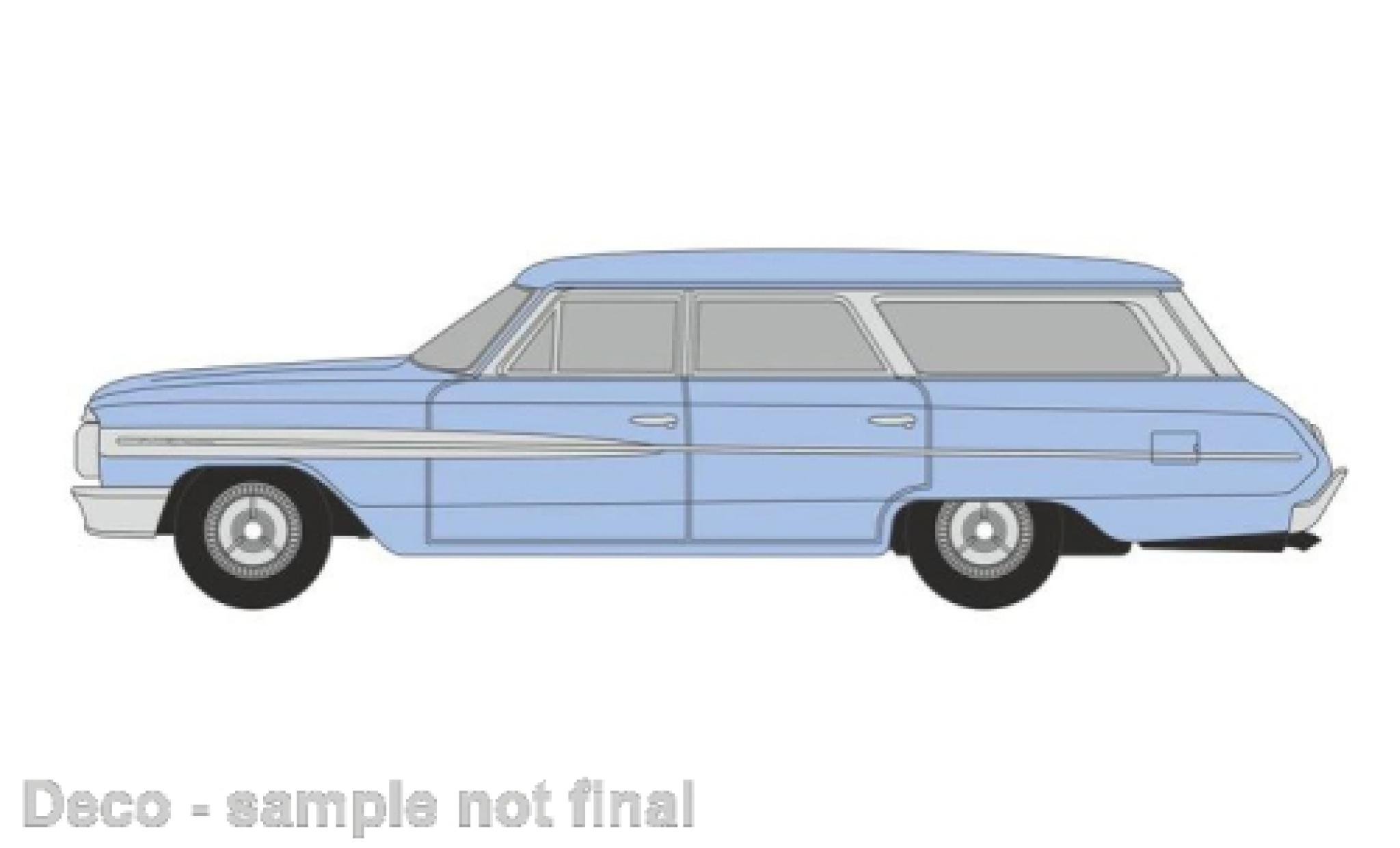 Ford Country Squire 1/87 Oxford blue clair 1964 diecast model cars