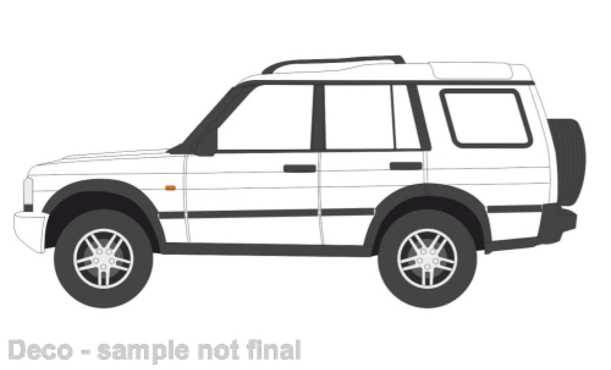Land Rover Discovery 1/76 Oxford 2 white diecast model cars