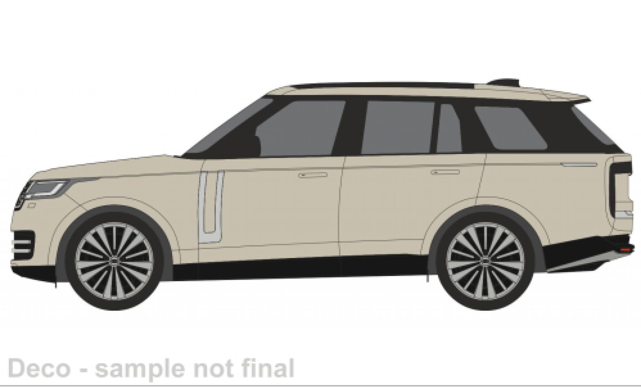 Land Rover Range Rover 1/76 Oxford L460 LWB 1st Edition metallise beige clair diecast model cars