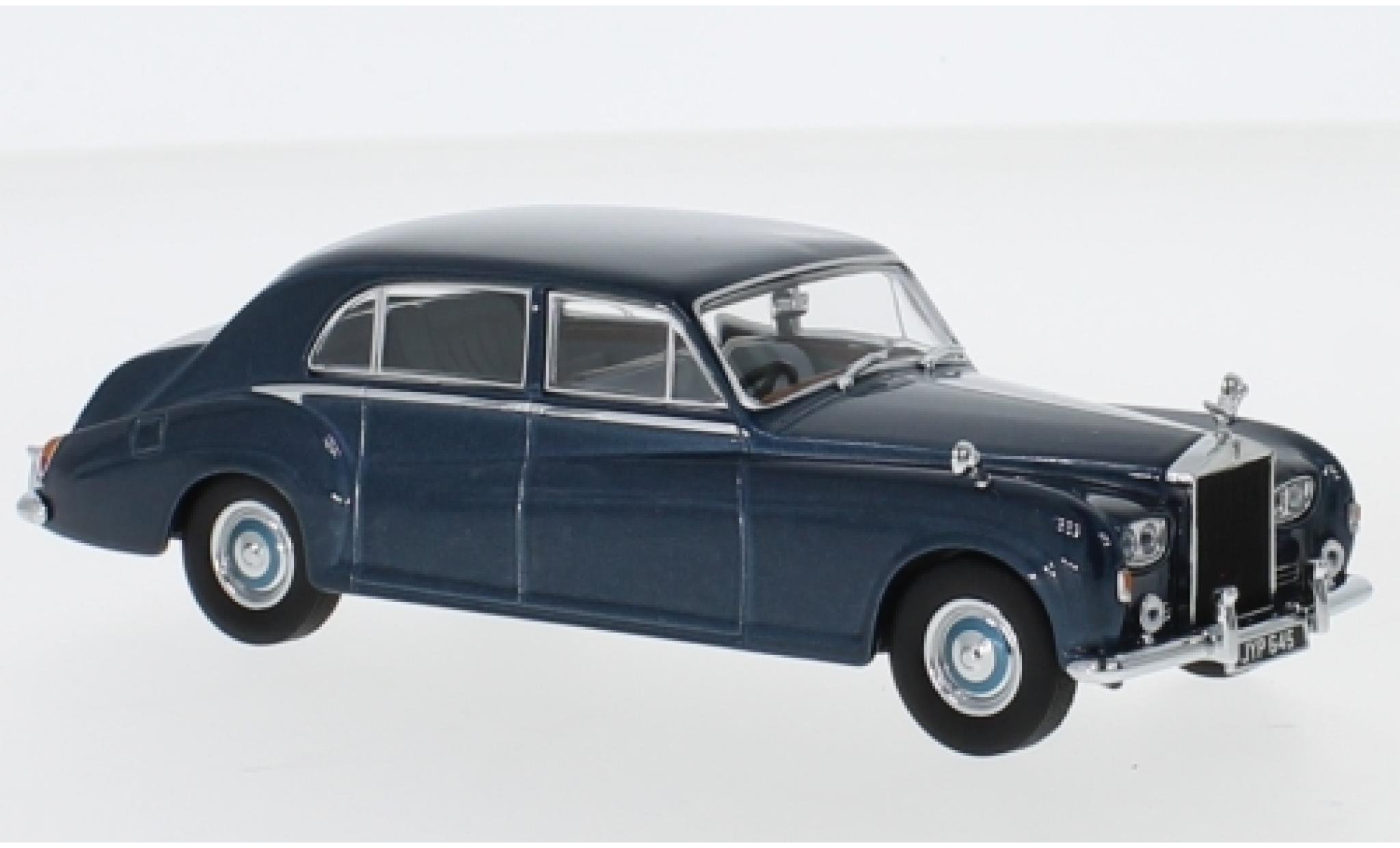 Rolls Royce Phantom 1/43 Oxford V James Young metallise blue RHD diecast model cars