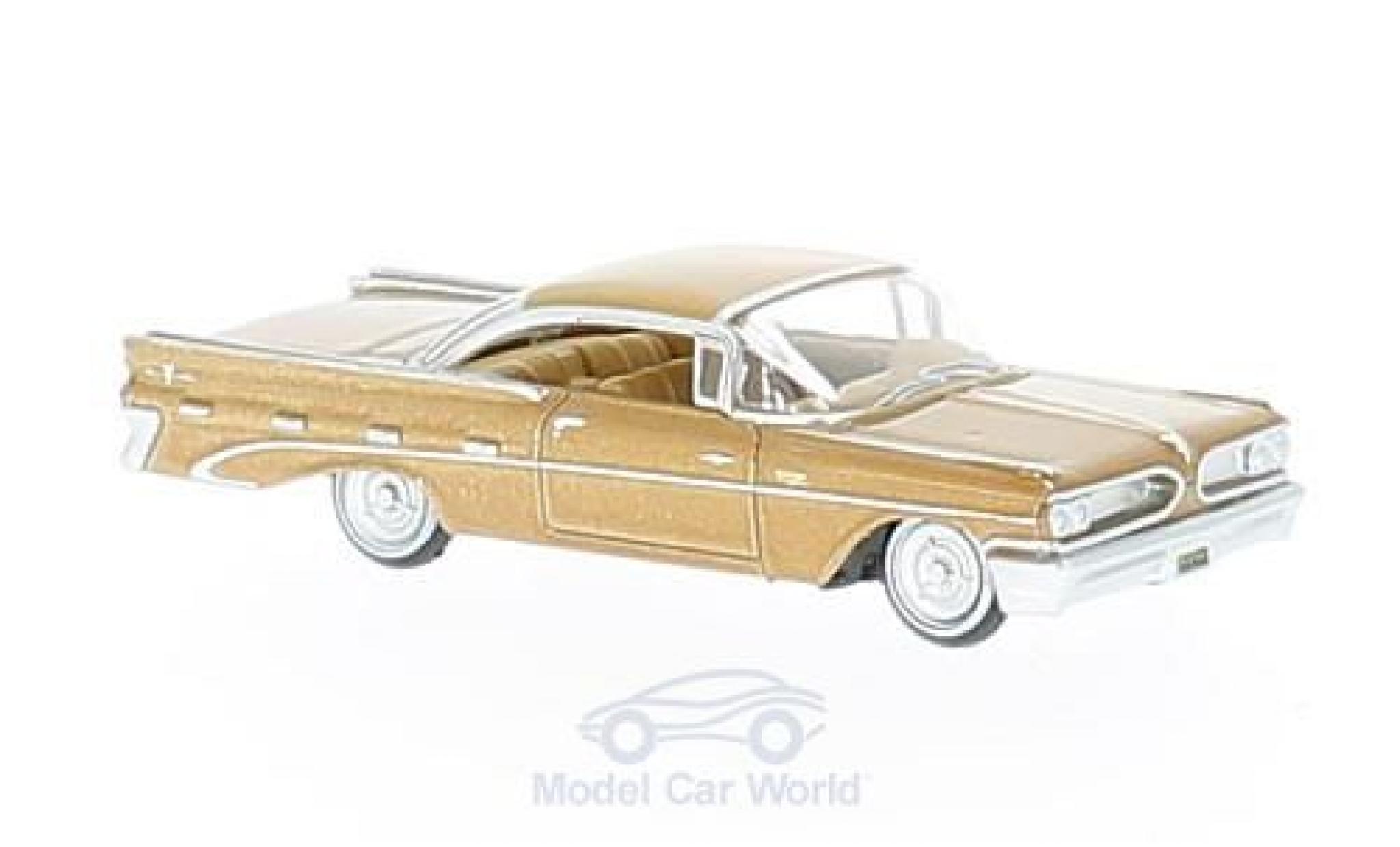 Pontiac Bonneville 1/87 Oxford Coupe metallic brown 1959 diecast model cars