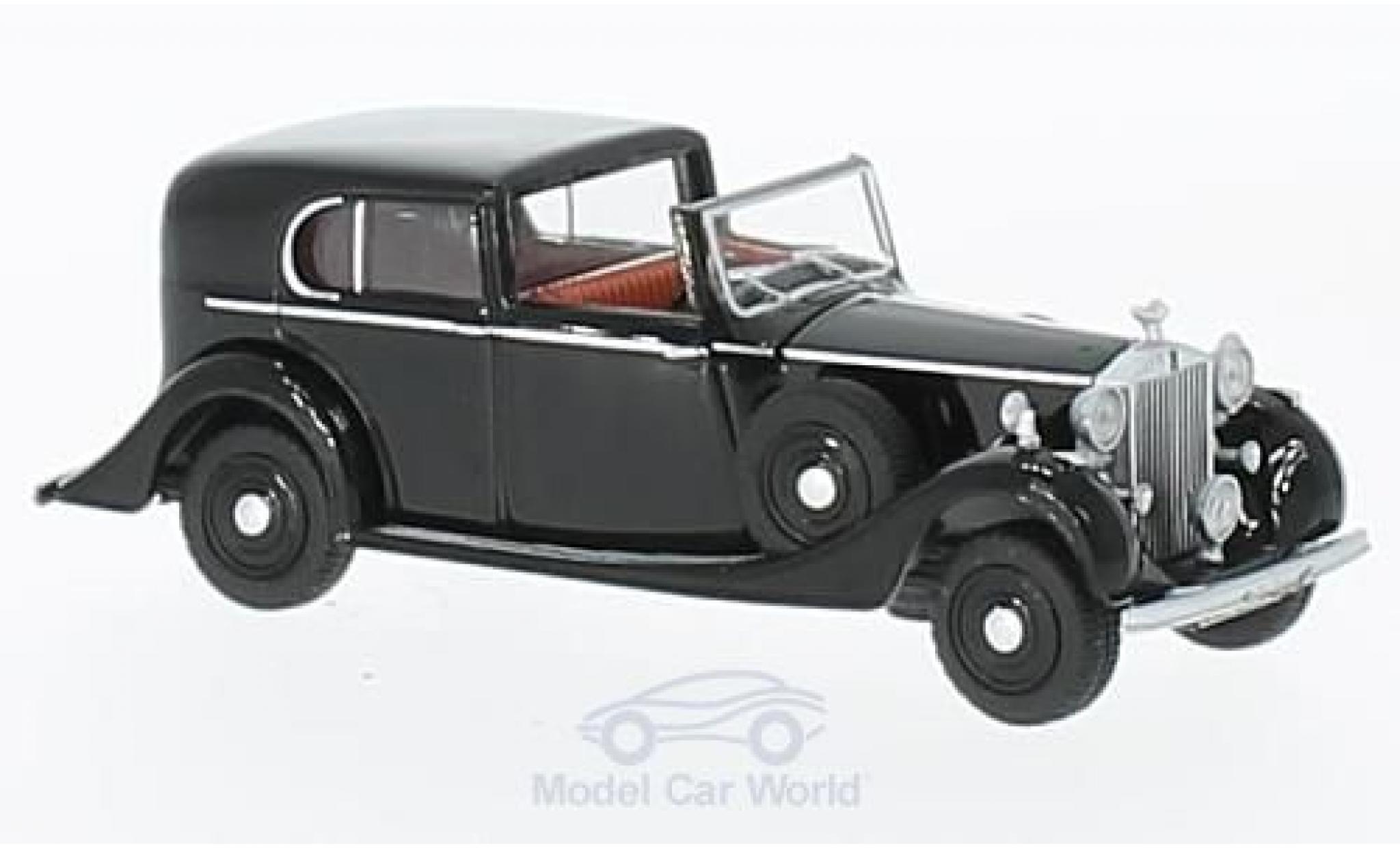 Rolls Royce Phantom 1/76 Oxford III black diecast model cars