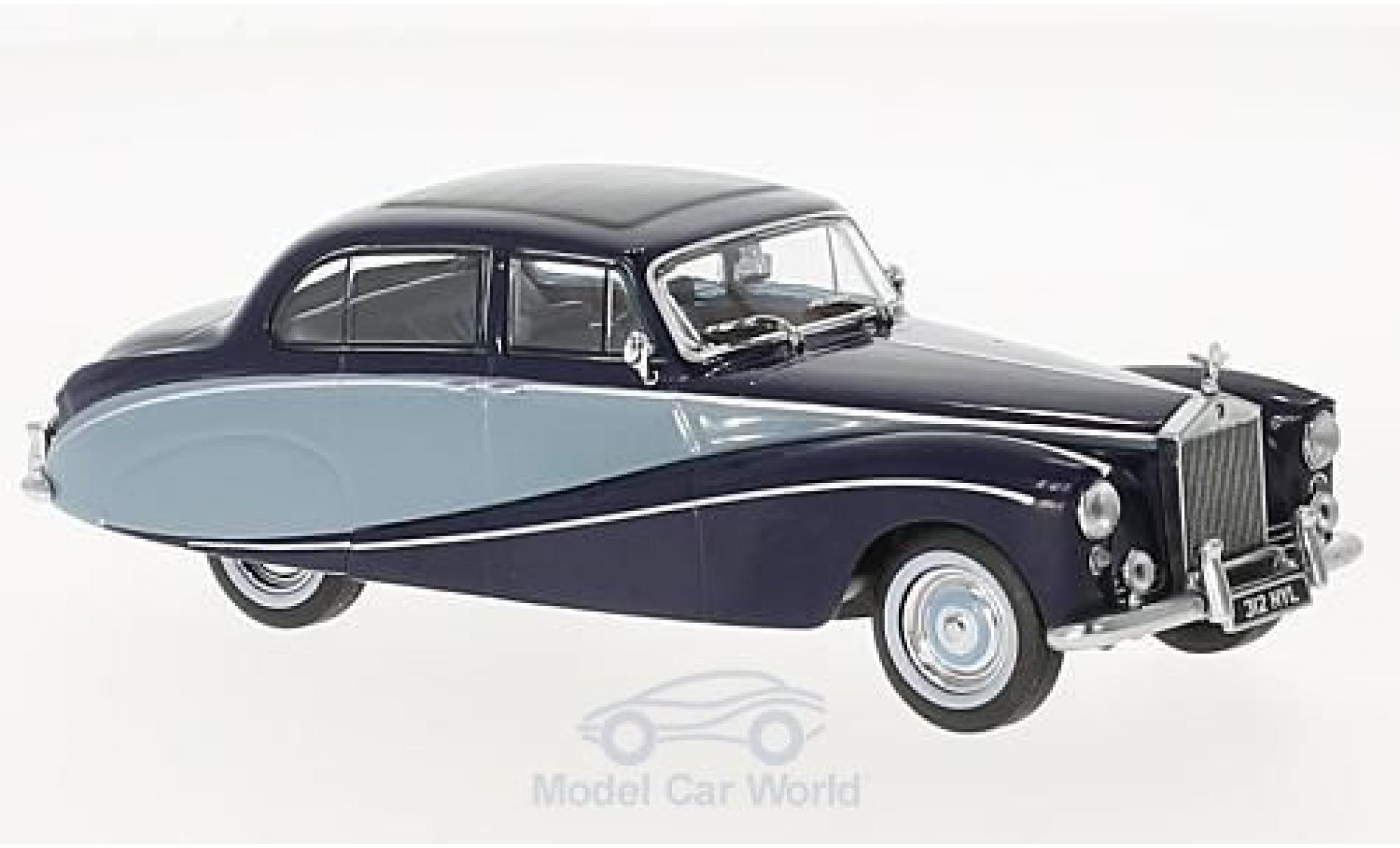 Rolls Royce Silver Cloud 1/43 Oxford Hooper Empress blue/blue RHD diecast model cars