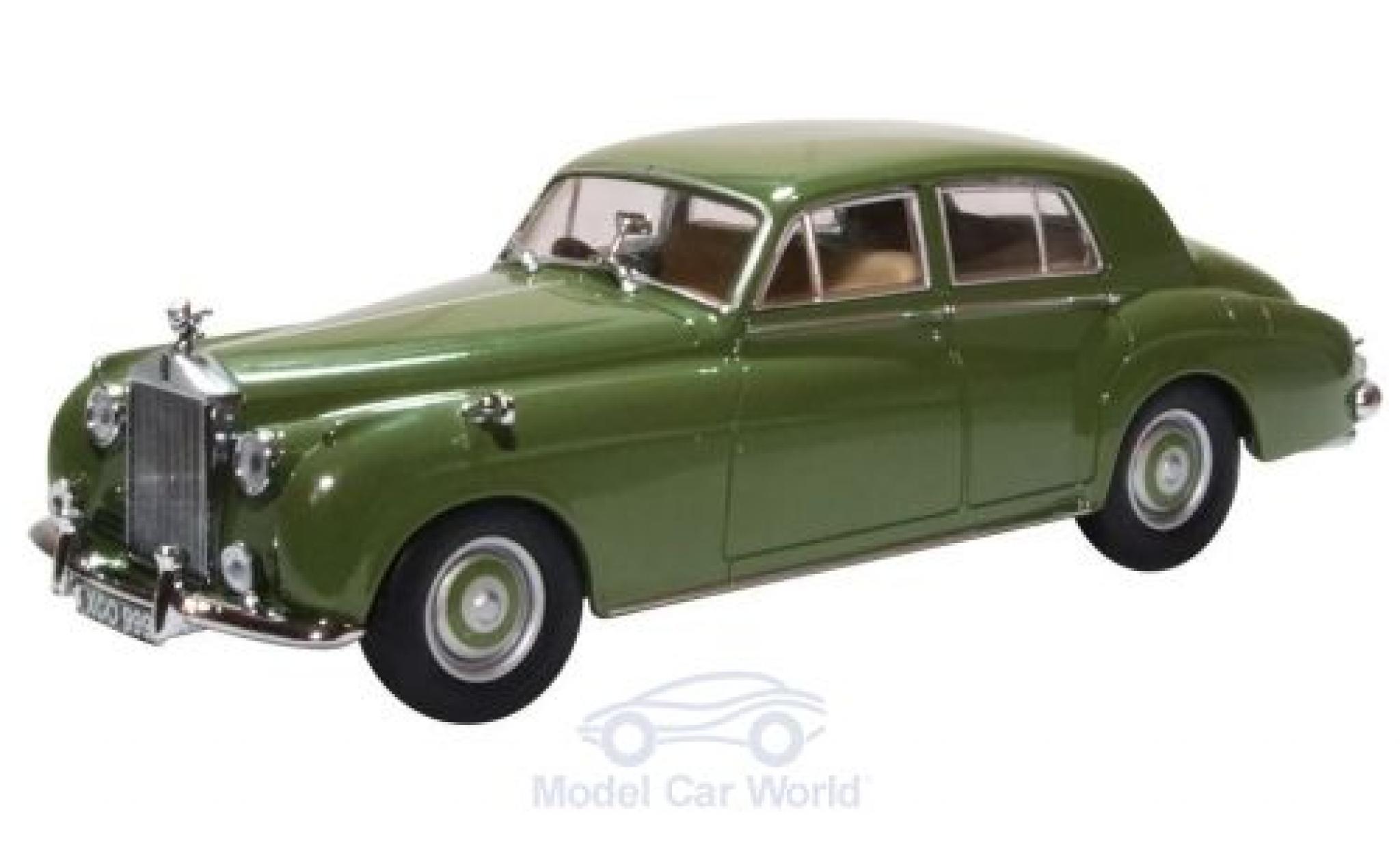 Rolls Royce Silver Cloud 1/43 Oxford I green RHD diecast model cars