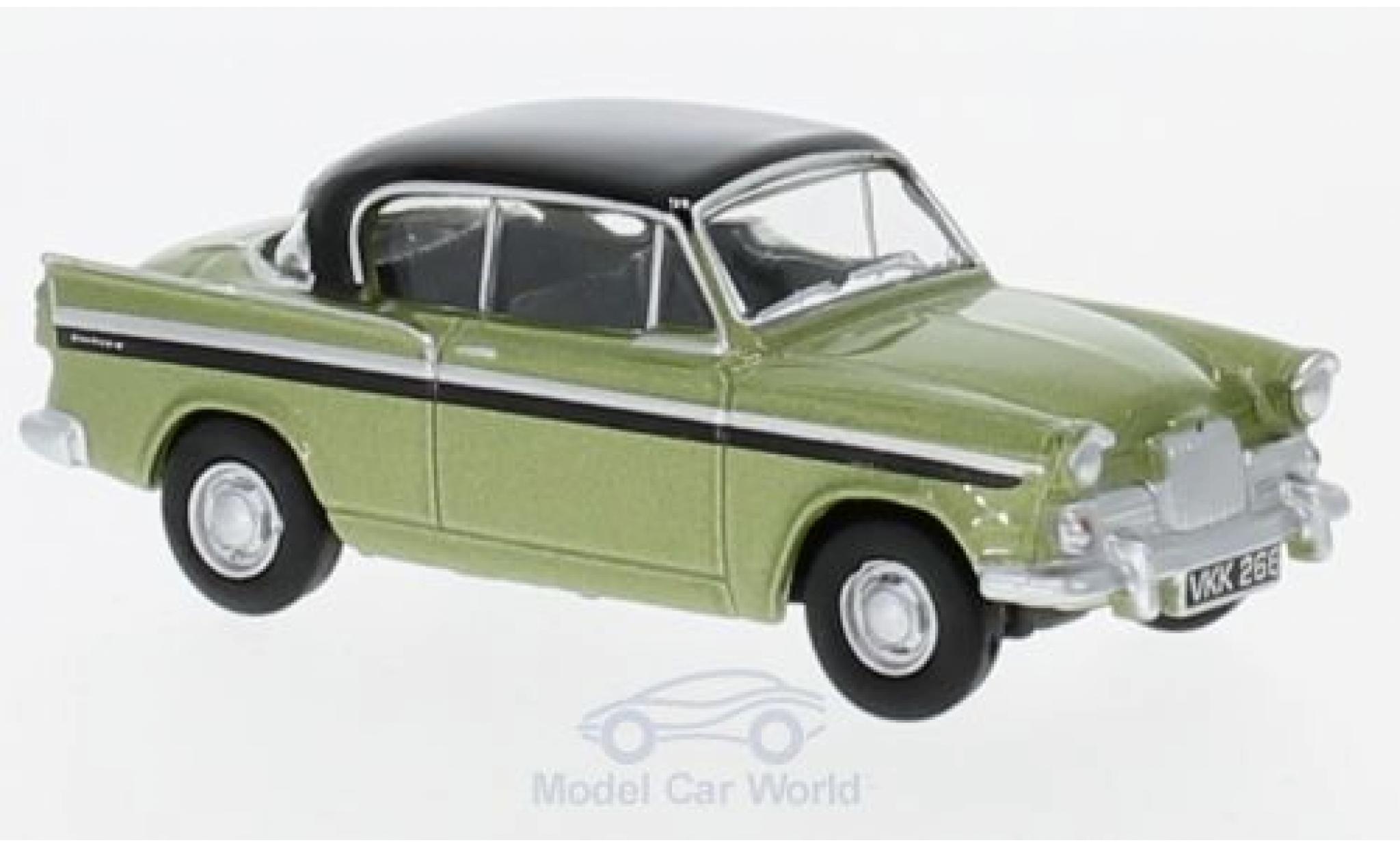 Sunbeam Rapier 1/76 Oxford MkIII metallic green/black diecast model cars