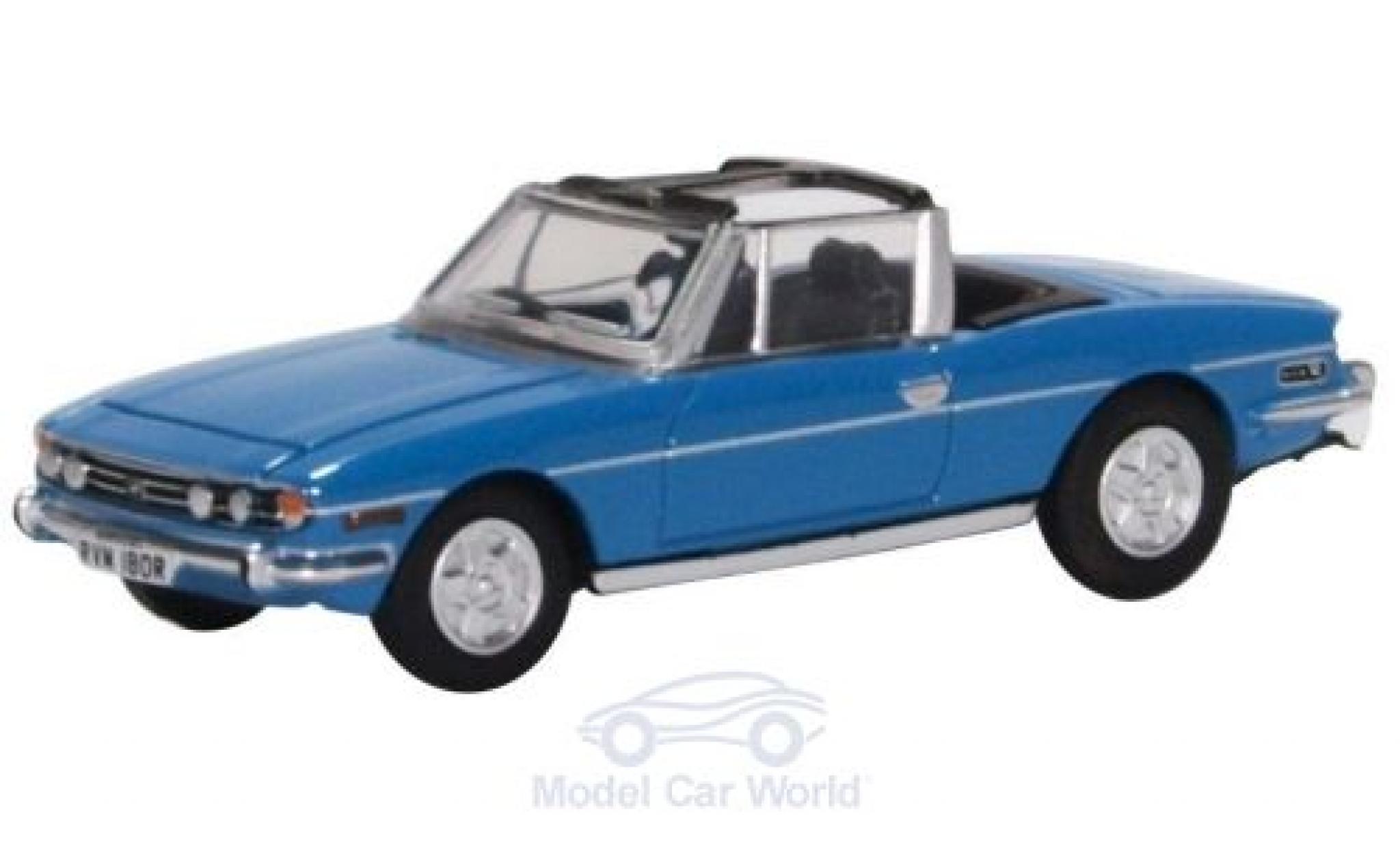 Triumph Stag 1/76 Oxford blue diecast model cars