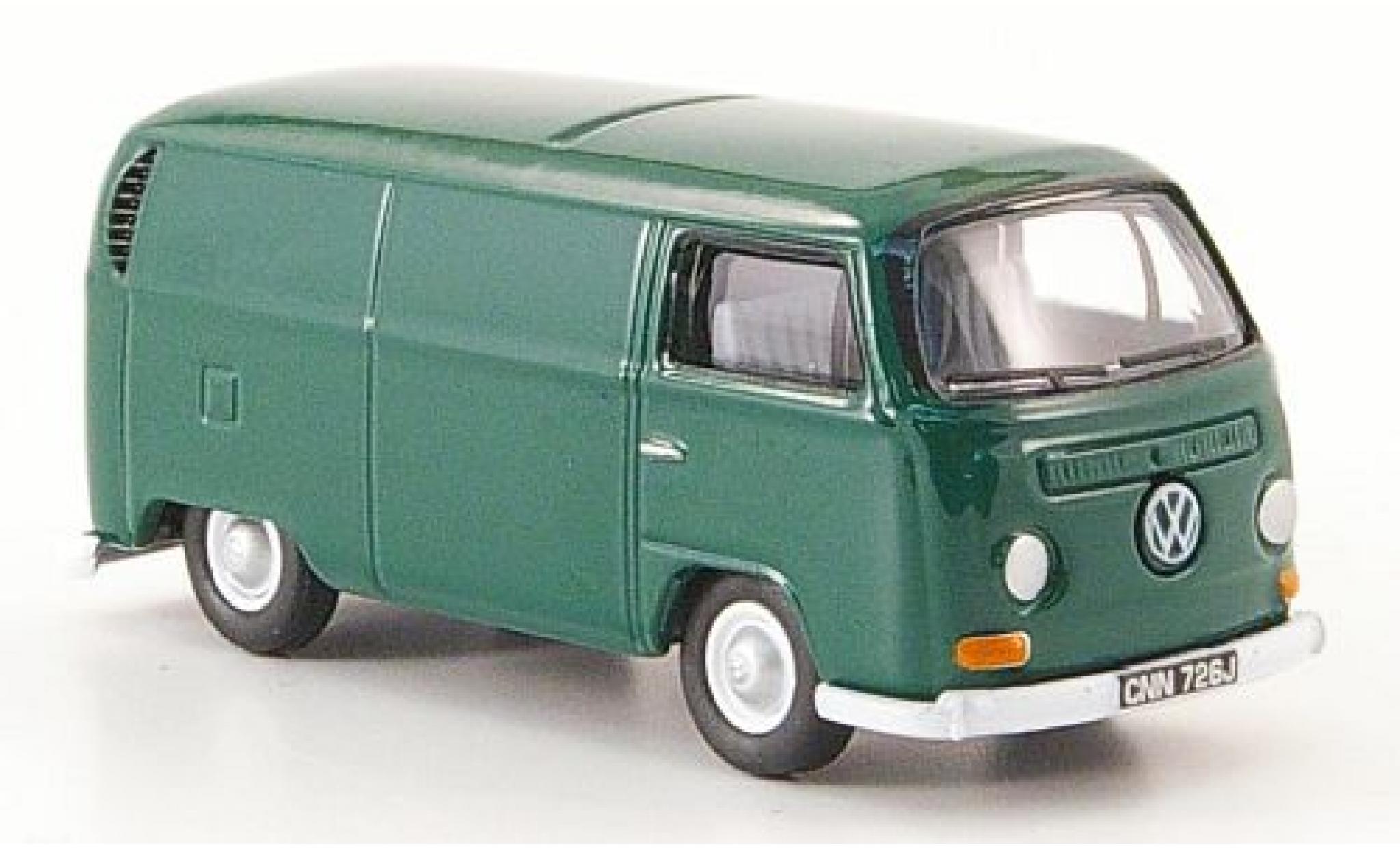 Volkswagen T2 1/76 Oxford Kasten green diecast model cars