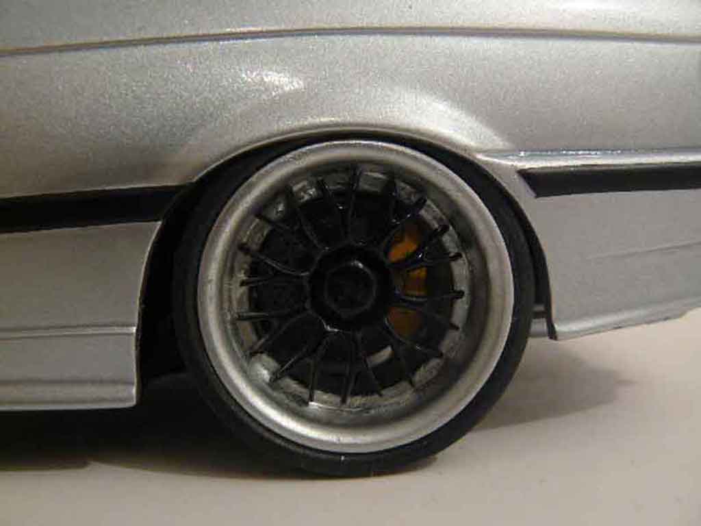 Bmw M3 coupe E36 grey jantes bbs 1/18 Ut Models