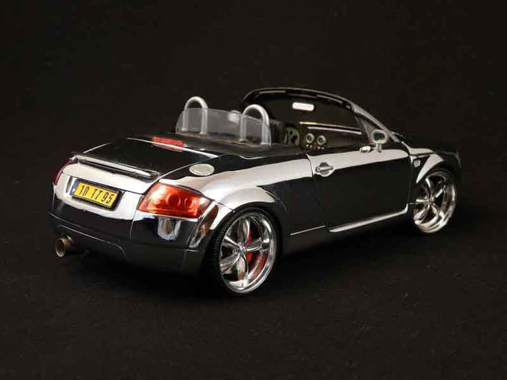 Audi TT Roadster 1/18 Maisto Roadster shinning full chrome diecast model cars