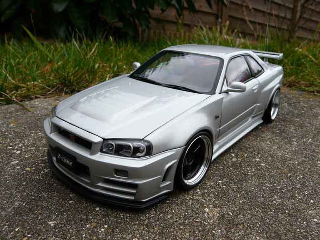Nissan Skyline R34 GTR 1/18 Autoart R34 GTR nismo z-tune tuning diecast model cars
