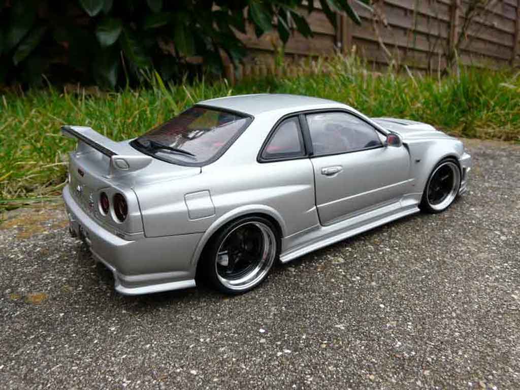 Nissan Skyline R34 GTR nismo z-tune tuning 1/18 Autoart