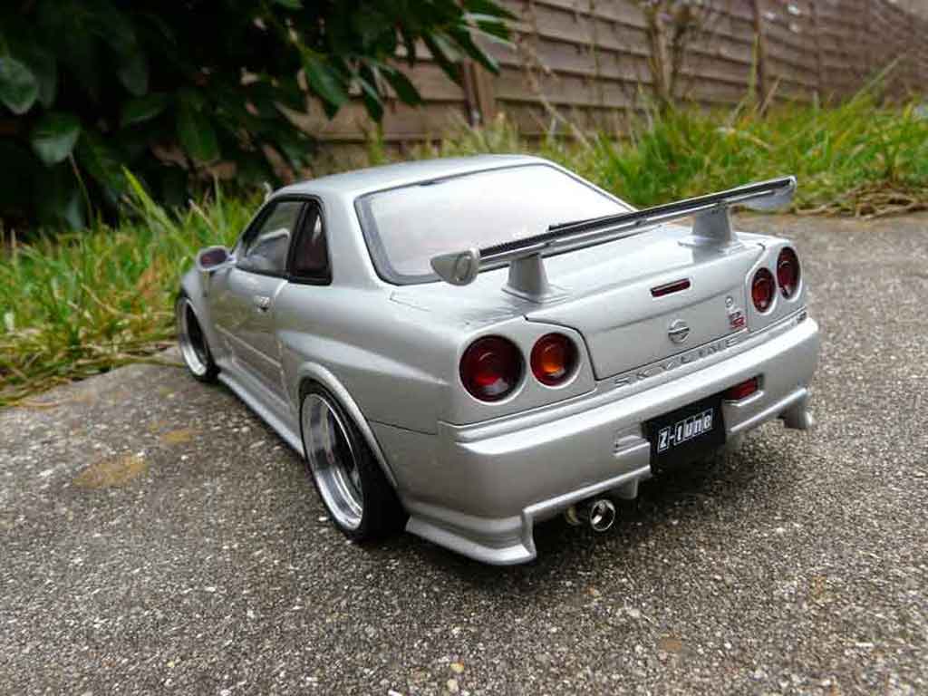 Nissan Skyline R34 GTR nismo z-tune tuning 1/18 Autoart