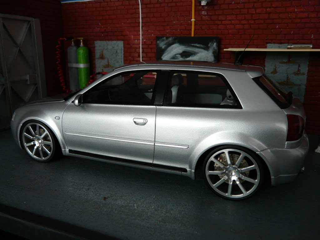 Audi S3 mtm grey jantes 1/18 Ottomobile