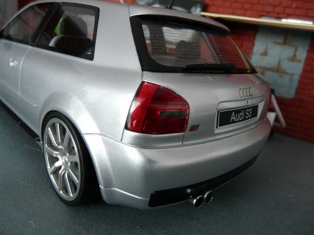 Audi S3 mtm grey jantes 1/18 Ottomobile