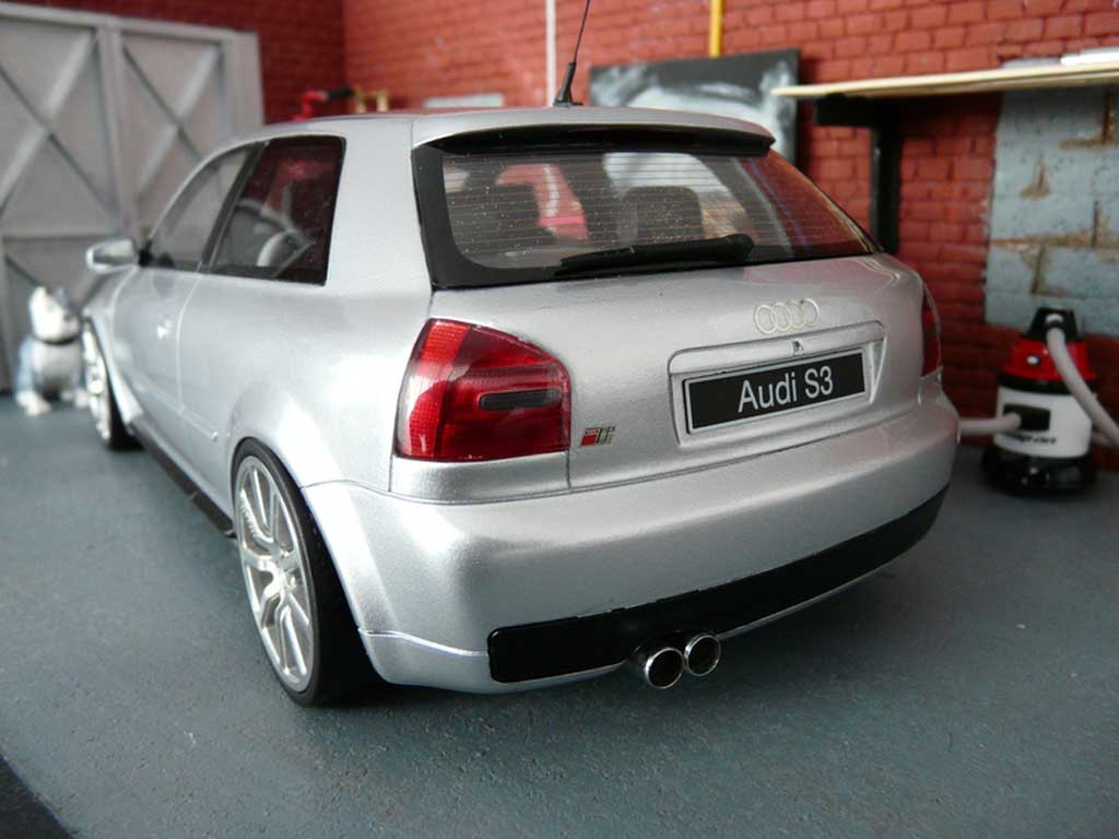 Audi S3 mtm grey jantes 1/18 Ottomobile