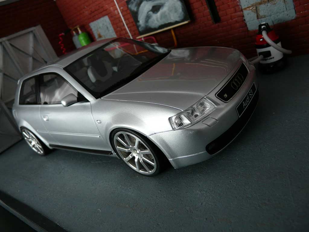 Audi S3 mtm grey jantes 1/18 Ottomobile