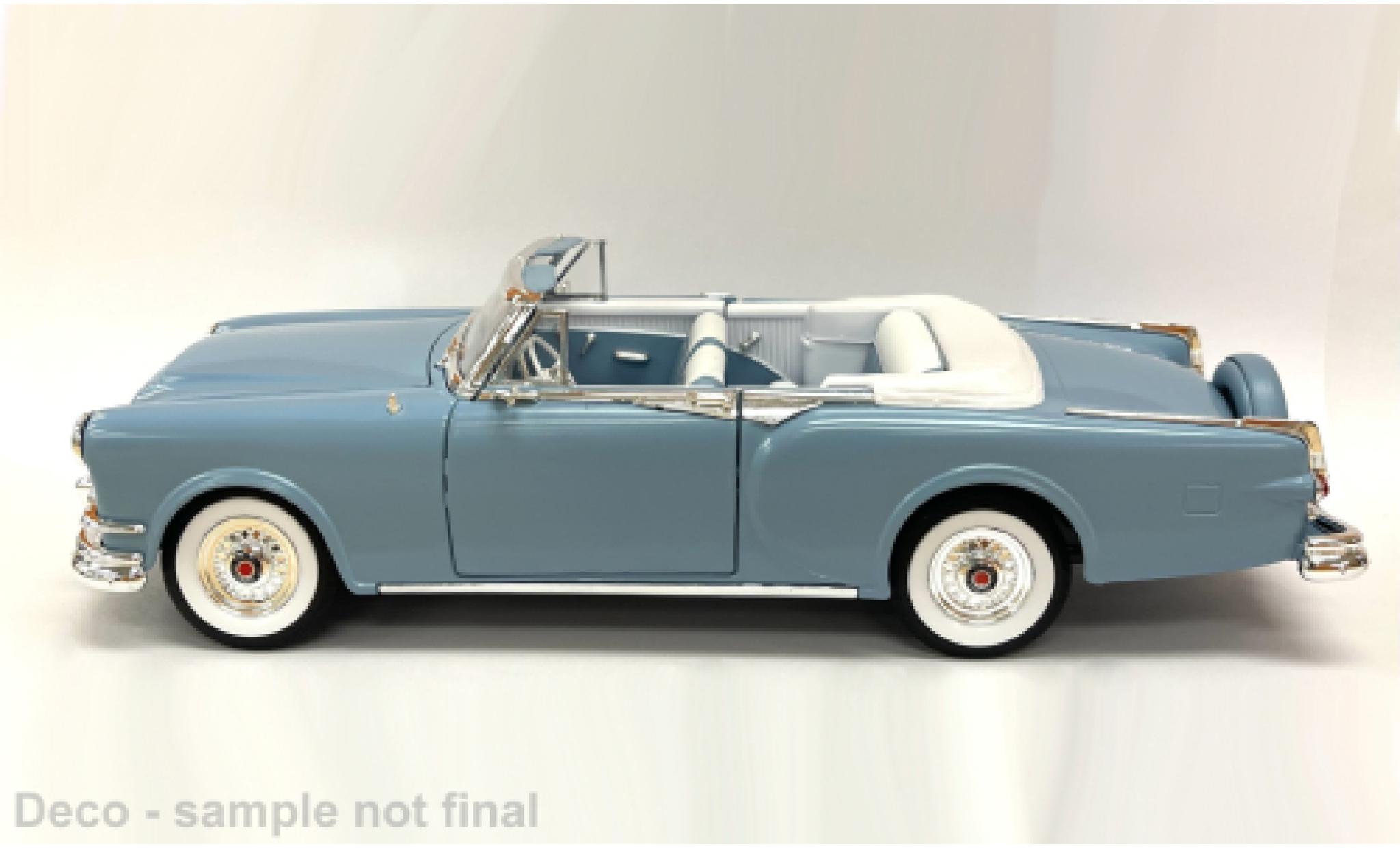 Packard Caribbean 1/18 Lucky Die Cast (Convertible) blue/white 1953 1:18 diecast model cars