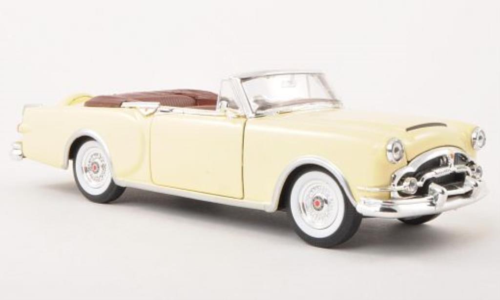 Packard Caribbean 1/24 Welly beige 1953 diecast model cars