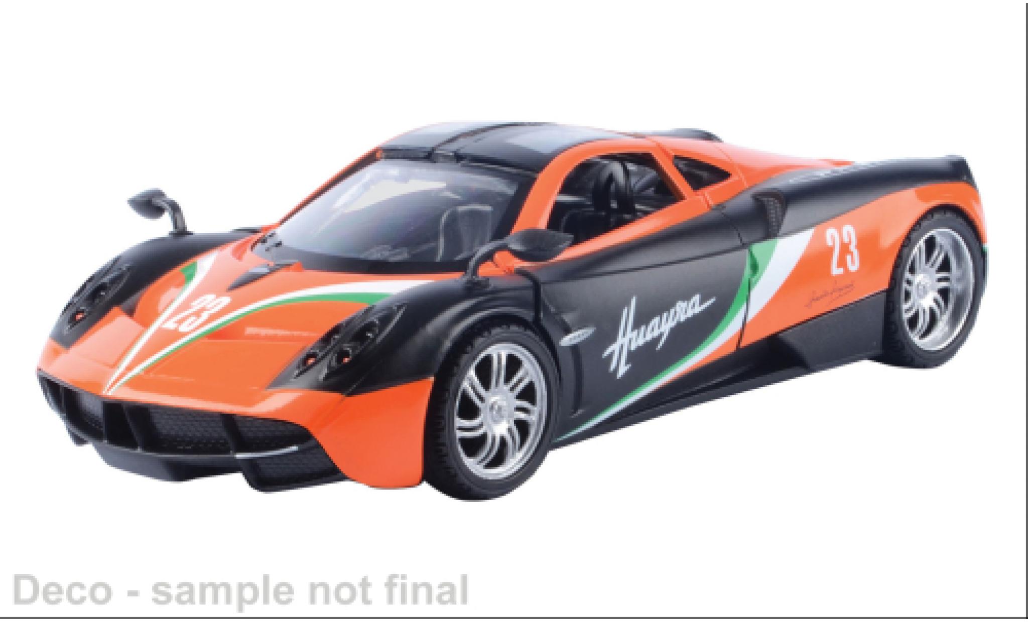 Pagani Huayra 1/24 Motormax orange/black 1:24 diecast model cars