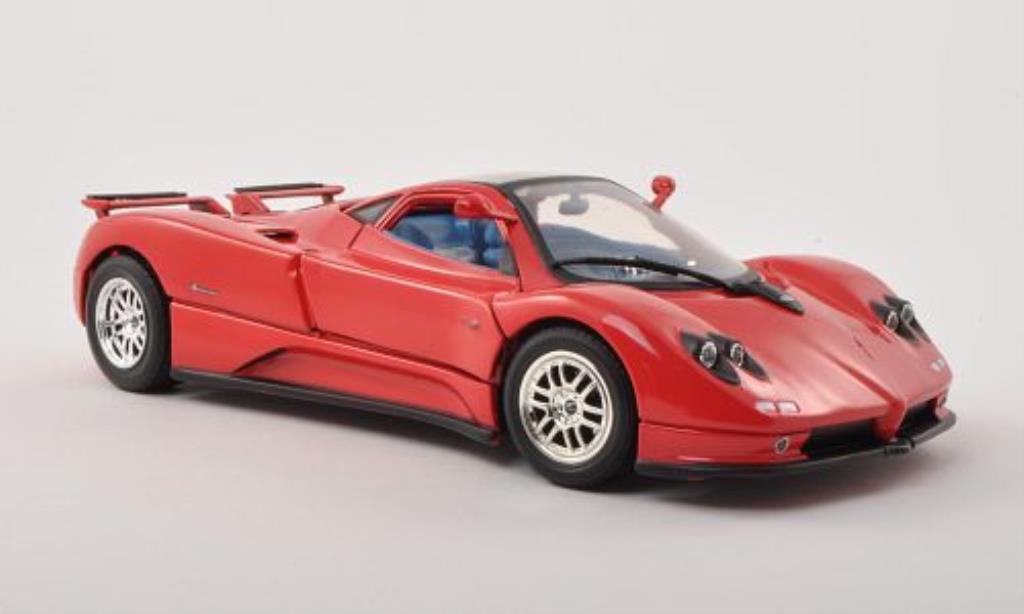 Pagani Zonda C12 1/18 Motormax C12 red 2004 diecast model cars