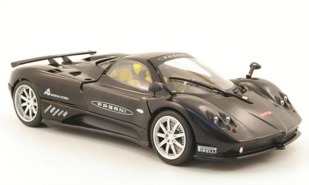 Pagani Zonda F 1/24 Motormax F Nurburgring black diecast model cars