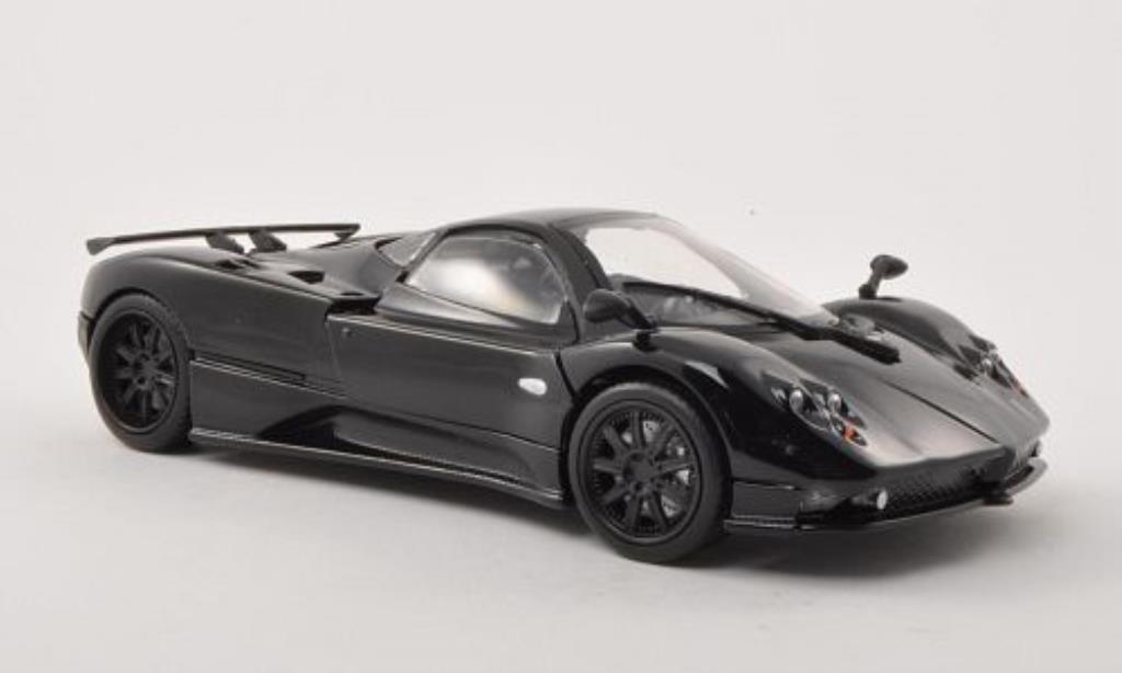 Pagani Zonda F 1/24 Motormax F black/carbon diecast model cars