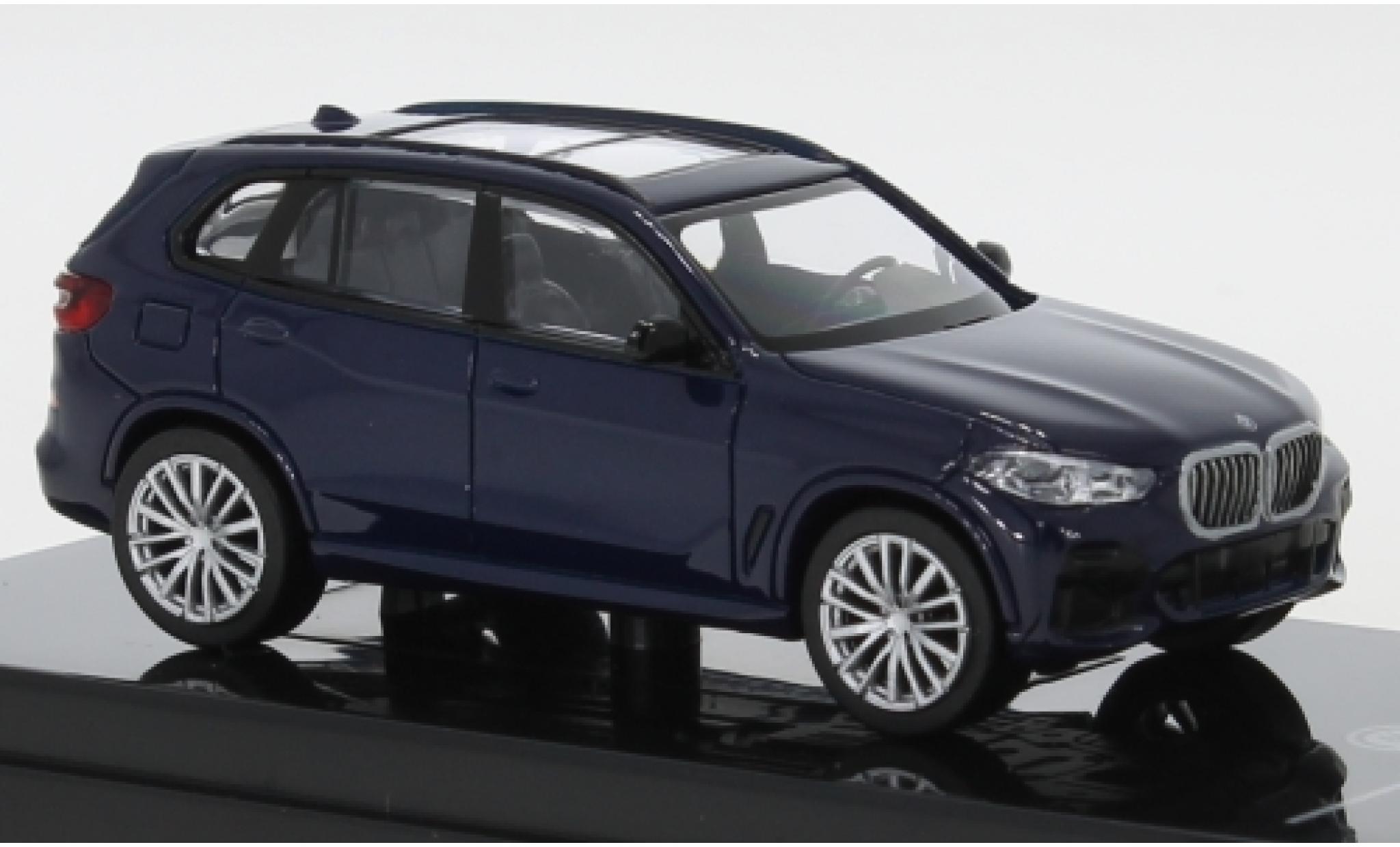 Bmw X5 1/64 Para64 (G05) metallic blue diecast model cars