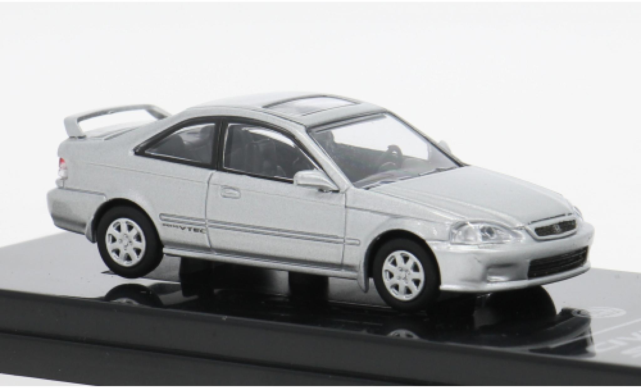 Honda Civic 1/64 Para64 EM1 silver 1999 1:64 diecast model cars