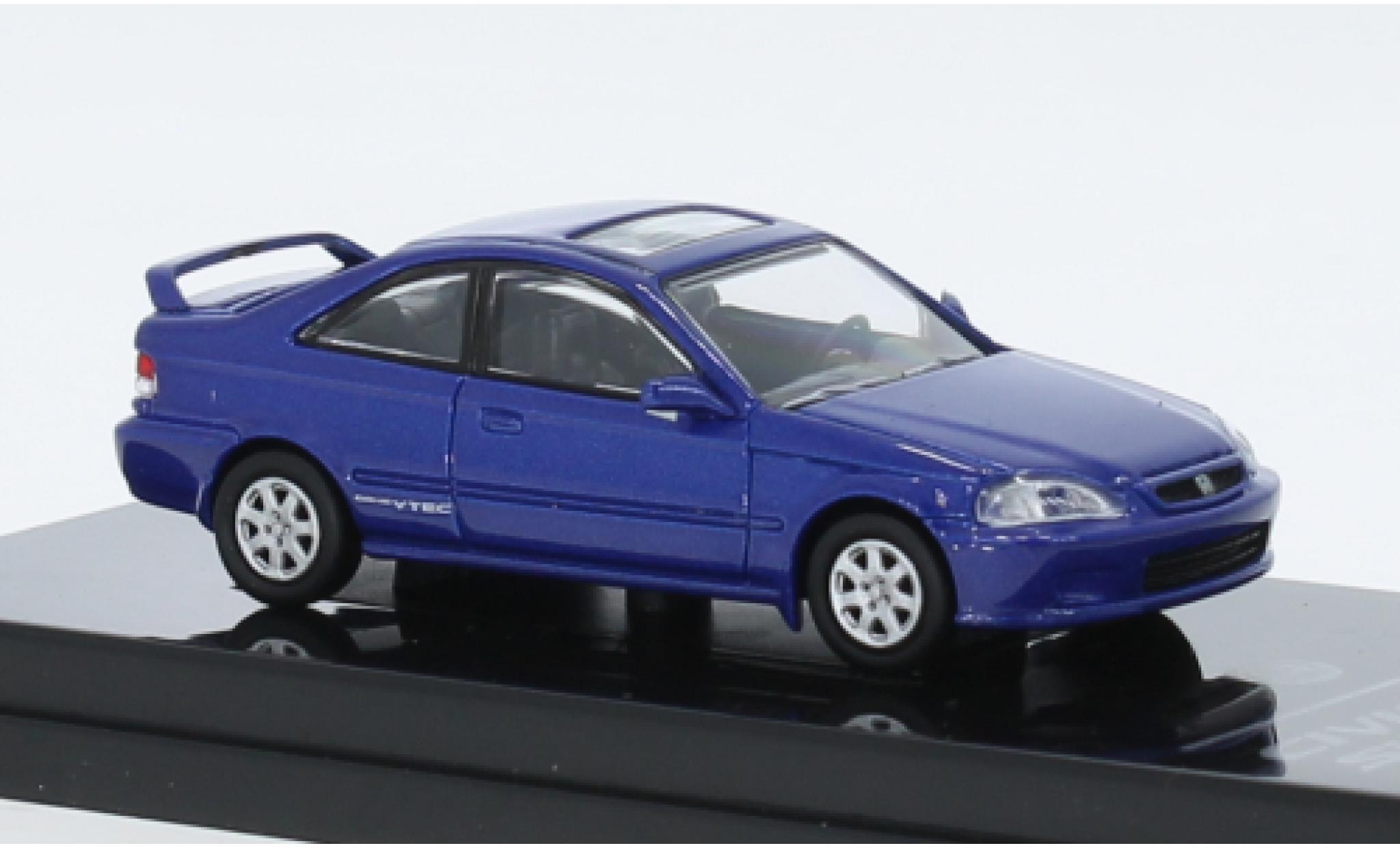 Honda Civic 1/64 Para64 Si metallise blue 1999 diecast model cars