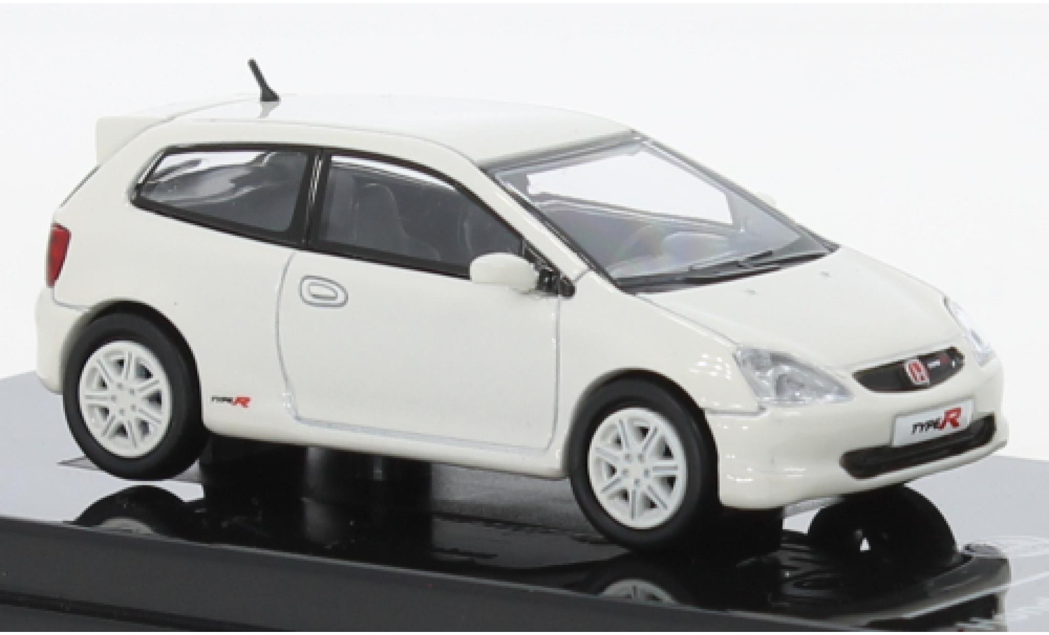 Honda Civic 1/64 Para64 Type R (EP3) white 2001 diecast model cars