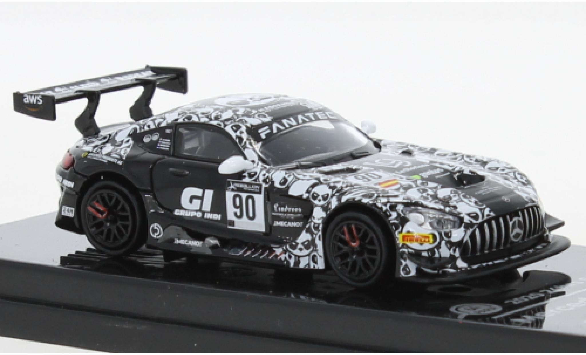 Mercedes AMG GT 1/64 Para64 3 No.90 Madpanda Motorsport 24h Spa 2021 diecast model cars