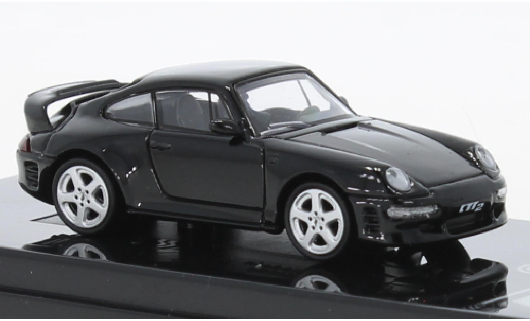 Ruf CTR 1/64 Para64 Porsche RUF 2 black 1995 diecast model cars