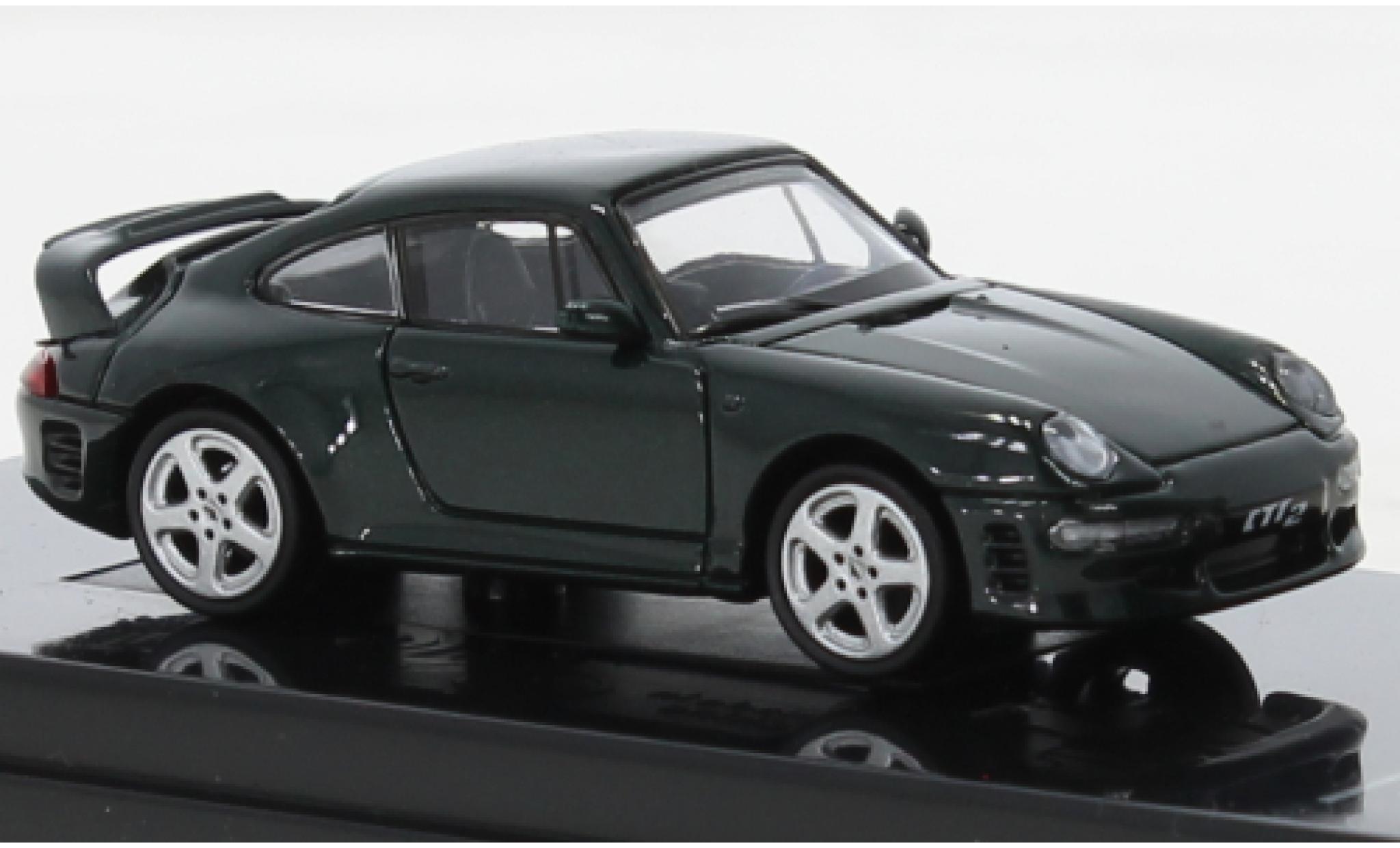 Ruf CTR 1/64 Para64 Porsche RUF 2 green fonc&eacute; 1995 diecast model cars