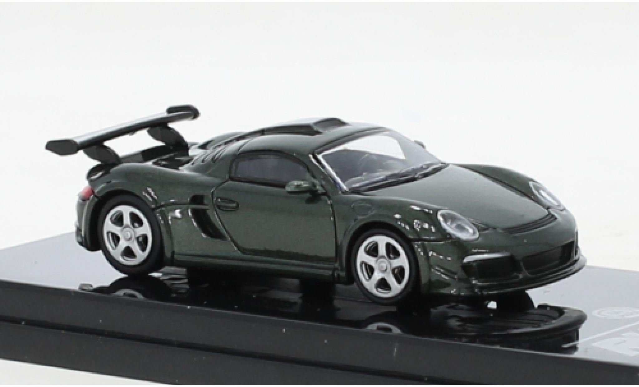 Ruf CTR 1/64 Para64 Porsche RUF 3 Clubsport metallise green 2012 diecast model cars