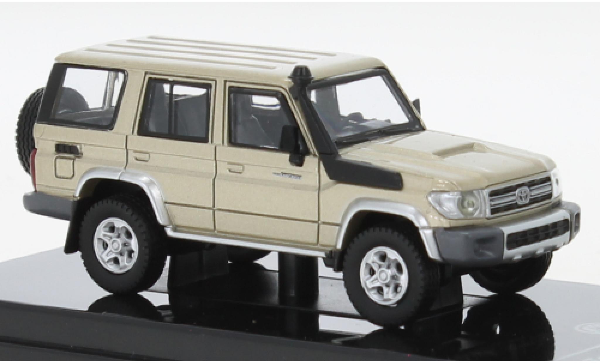 Toyota Land Cruiser 1/64 Para64 76 metallise beige 2014 diecast model cars
