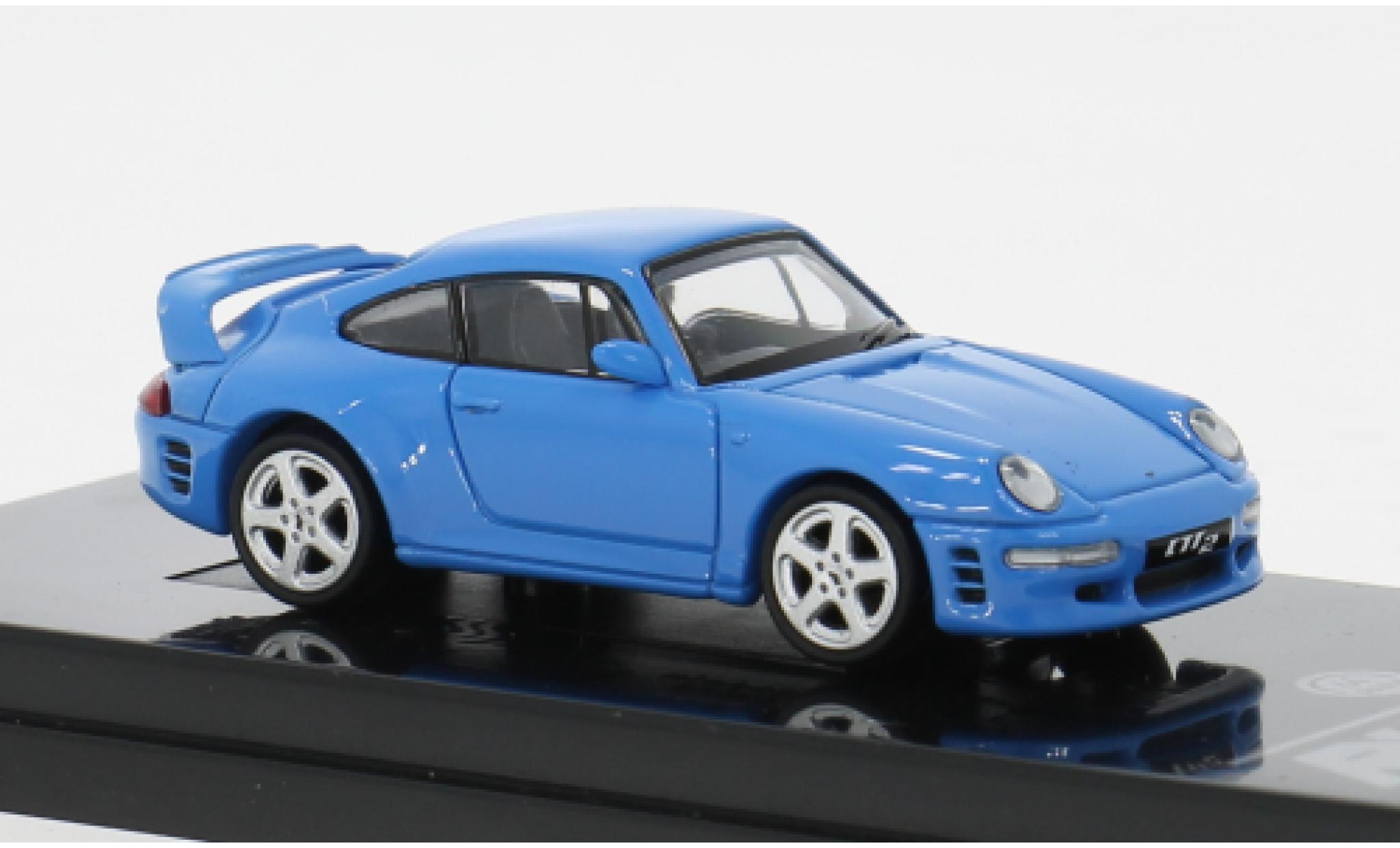 Ruf CTR 1/64 Para64 Porsche 2 Mexico blue 1995 1:64 diecast model cars